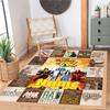 Warnermedia (2) Customize your name rug, office chair cushion, home bedroom living room gift.