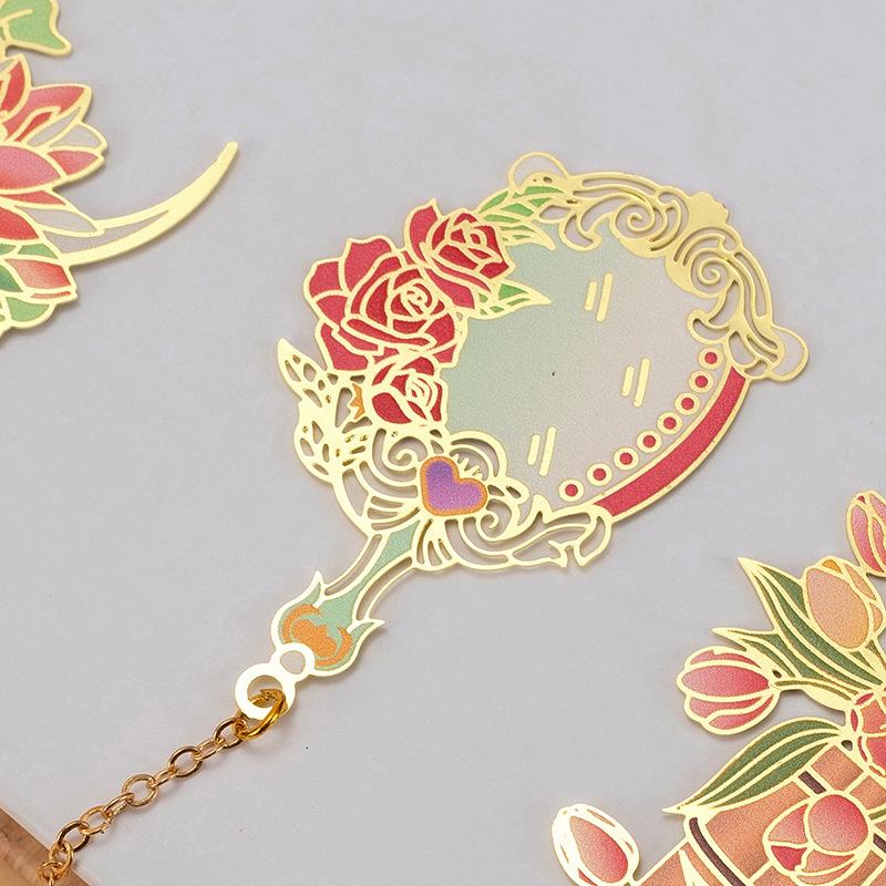 Book Marks Vintage Book Clip Metal Bookmark Creative Tassel Bookmark For Office Supplies Reading Supplies Gift Item