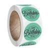 100-500pcs Cute Happy Birthday Stickers 2.5cm/1 Inch Children's Birthday Party Gift Sealing Decorations Greeting Card Labels