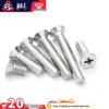 304 Stainless Steel Countersunk Flat Head Screw/Bolt - Available in M2, M3, M4, M5, M6, M8, M10 sizes.