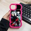 Sakamoto Days Gaku Phone Case for iPhone 17 16 15 14 13 12 11 Air Pro Max Plus Wavy Edge TPU Colorful Cover Pretty Cover Luxury