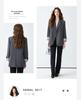 2025 Women's Korean Style High-End Long Sleeve Suit Jacket