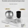 Luxury Retro Gold Toilet Brush Set Replaceable Nylon Soft Bristle Brush Long Handle For WC Bathroom Accessories Cleaning Tools