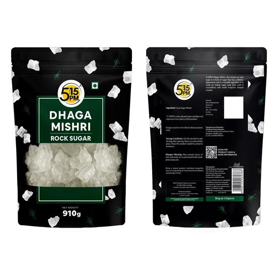 5:15PM Dhaga Mishri 910gm | Rock Sugar Crystals | Mishri Dhaga Pure Thread Crystal| Dhage Wali Mishri | Candy Thread Crystals – 910gm