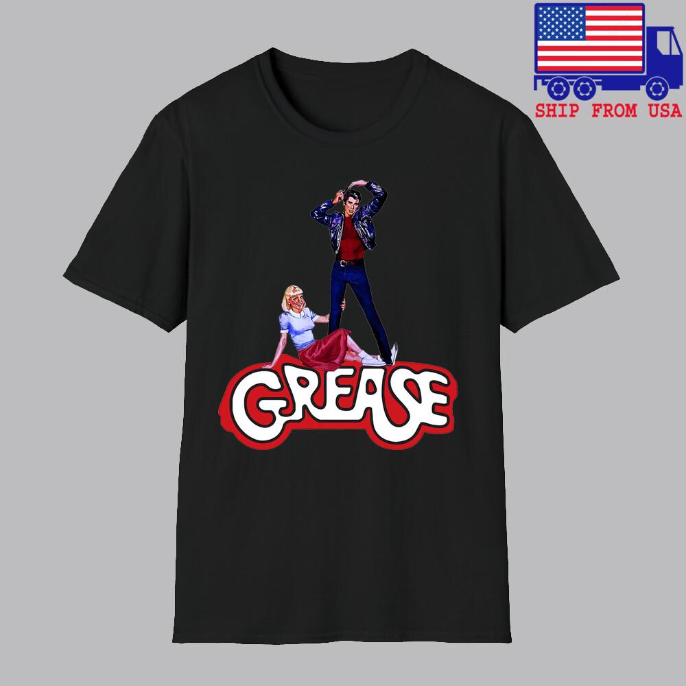 Grease Movie Men#039;s Black Size S5XL Unisex T-Shirt XL