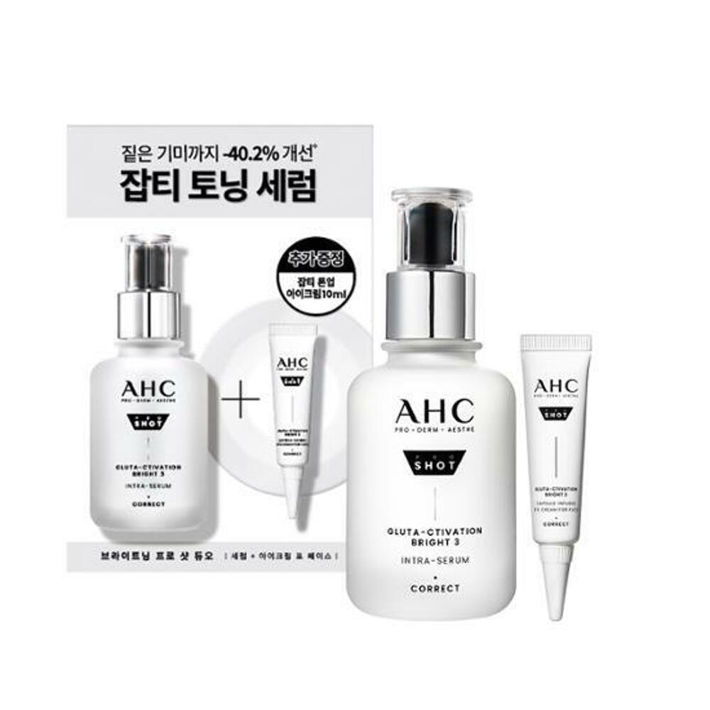 AHC Pro Shot GlutA-ctivation Bright 3 Intra-Serum 40ml Sonderset (+Augencreme 10ml)
