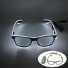 Hot Sale Luminous Neon Glasses With Lights LED Eyeglasses Bar Rave Parties Props Glowing Glasses Festival Club Supplies