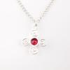 Pink Rubellite Gemstone 925 Sterling Silver Jewelry Handmade Statement Pendant PP-41-11