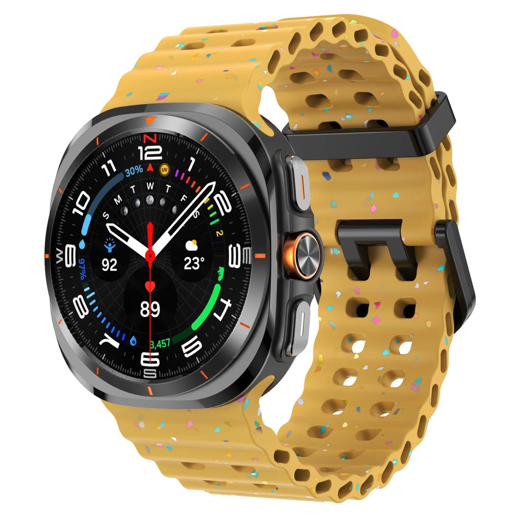 Silicone Breathable Strap For Samsung Galaxy Watch Ultra 47mm Marine Wristband Bracelet Galaxy Watch Ultra(2025) 47mm  Watchband