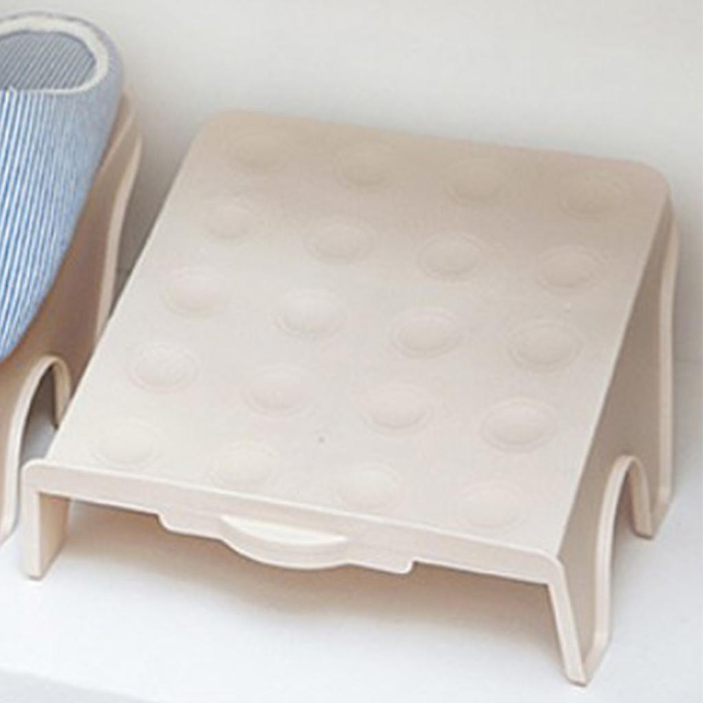 Shoe Space Saver Double Layer Prevent Slipping Multi Functional Durability Shoe Slots Organizer for