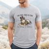 Fun Melting Snowman English Printed Men's T-Shirt Cross-Border Christmas Funny Crew Neck Short Sleeve Comfortable Casual T-Shirt