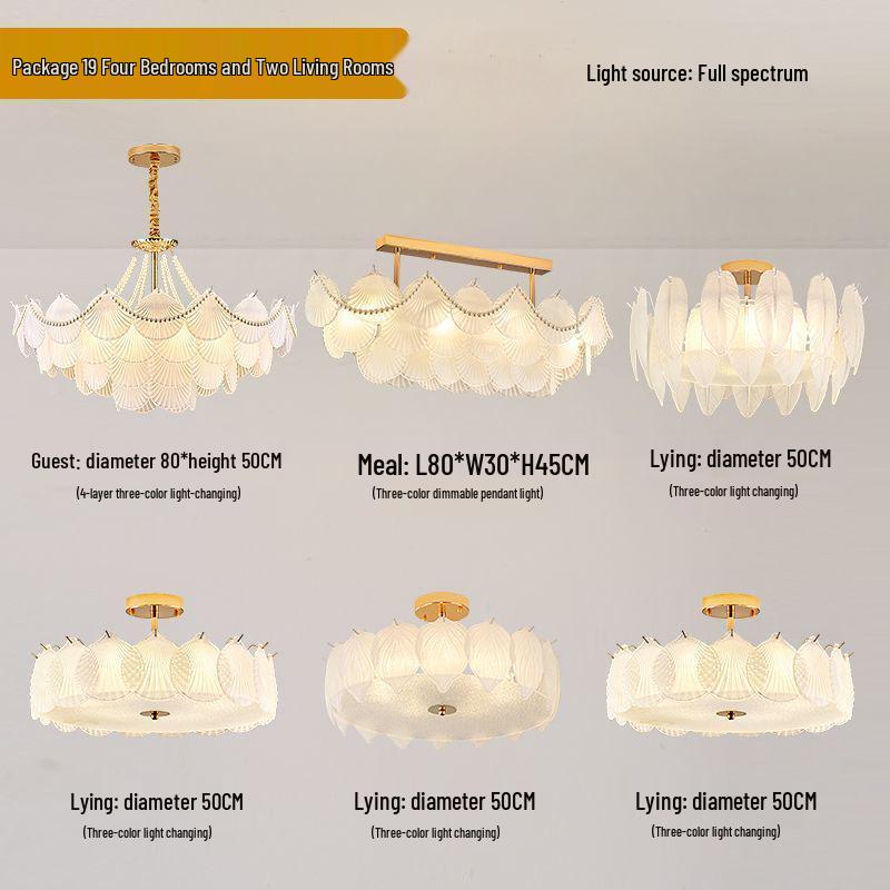 Modern French Crystal Pearl Chandelier for Living Room and Dining Room