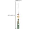 ARTIBETTER Lotus Flower Pendant Ornament Car Hanging Decoration with Chinese Character Fu, Premium Material, Portable, Unique Gift