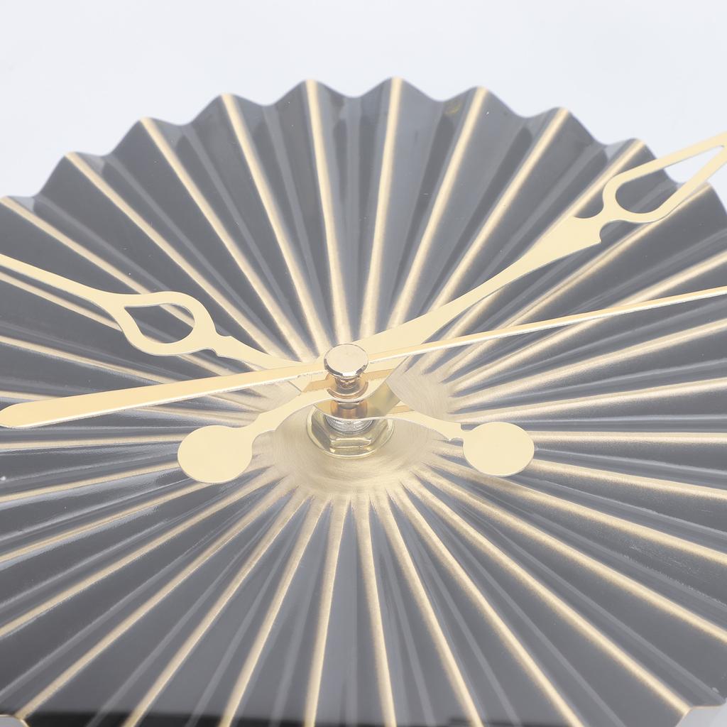 Orologio da Parete Rotondo Appeso Ottone Corna Pendolo Orologio Segnatempo Decorazione per Ufficio Camera da Letto