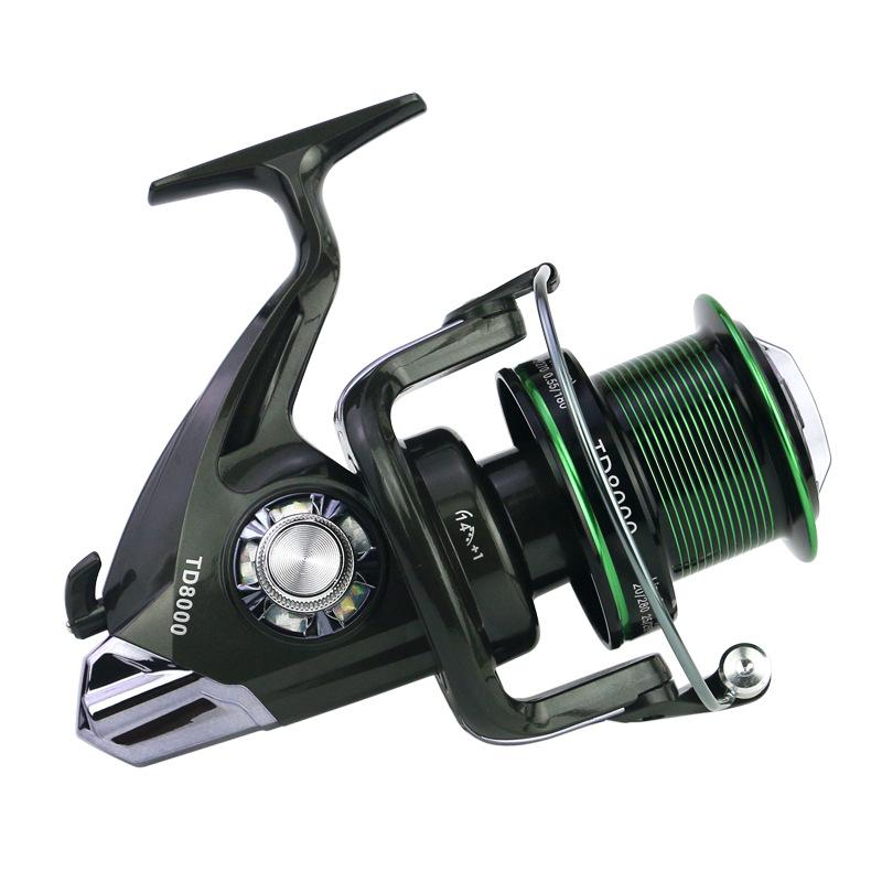 Long Casting Surf Fishing Reel Metal Spool Carp Fishing Spinning Reel Big 8000 9000 Series CNC Rocker Arm Sea Feeder Reels