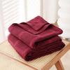 Brangdy Cotton Waffle Gauze Sofa Throw Blanket