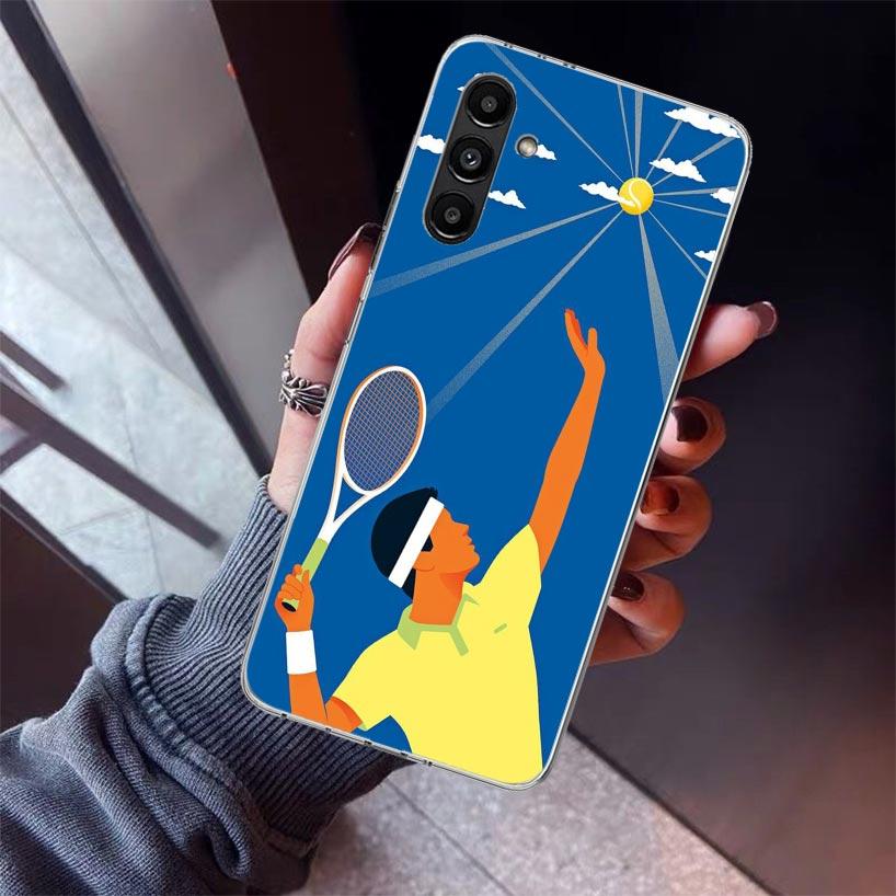 

Tennis Sport Phone Case For Samsung Galaxy A17 A16 A15 A14 A13 A57 A56 A55 A54 A53 A37 A36 A35 A34 A33 A26 A25 A24 A23 Galaxy A1 Samsung A25