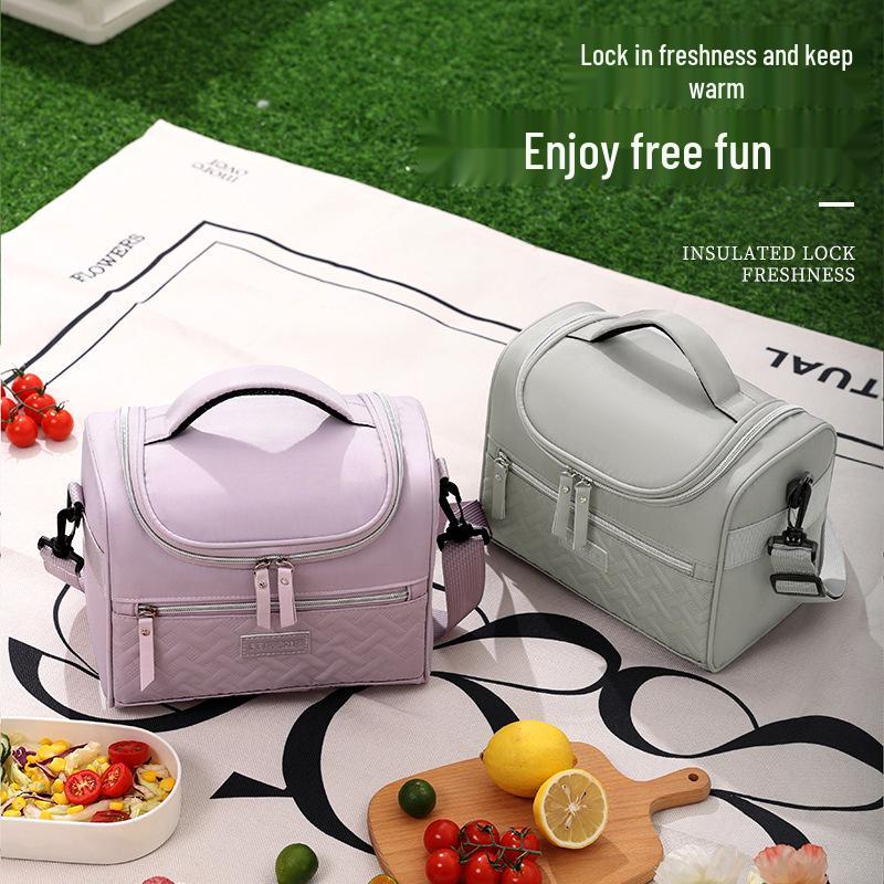 Paishilong Insulated Picnic Lunch Bento Box with Ice Pack