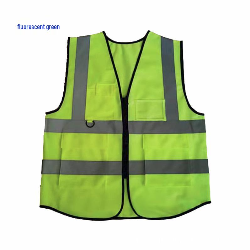 13-Color Functional Multi-Pocket Reflective Safety Vest