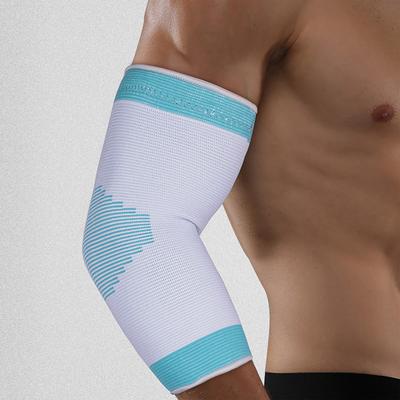 1Pair Elbow Support Elastic Gym Sport Elbow Protective Pad Absorb Sweat Sport Basketball Arm Sleeve Elbow Brace