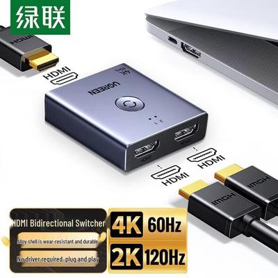 Ugreen Switch Bi-direzionale HDMI 2.0 a 2 Porte