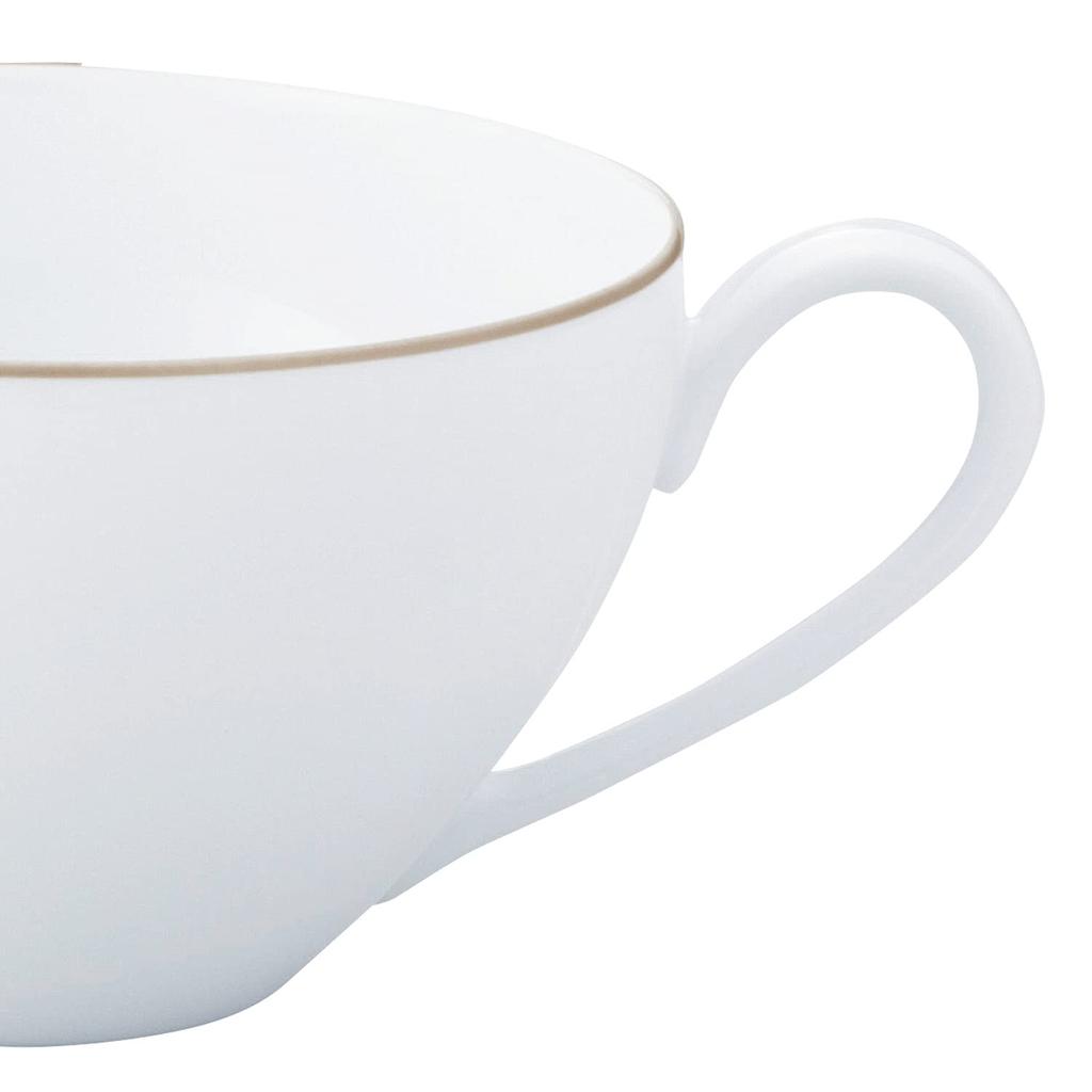 Noritake Alta Collection Cup (Coffee/Tea), 220cc, Microwave and Dishwasher Safe, Oyster Fine Porcelain (Premium White), 94989C/1695