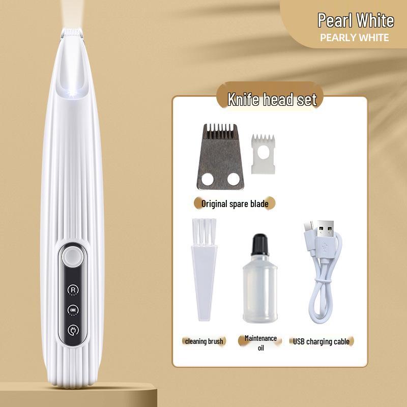 

Водонепроникна машинка для стрижки лап домашніх тварин з підсвічуванням – Електрична машинка для стрижки котів та собак Size F5