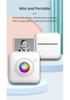 Mini Student Photo & Text Label Thermal Printer - No Ink, Bluetooth Compatible