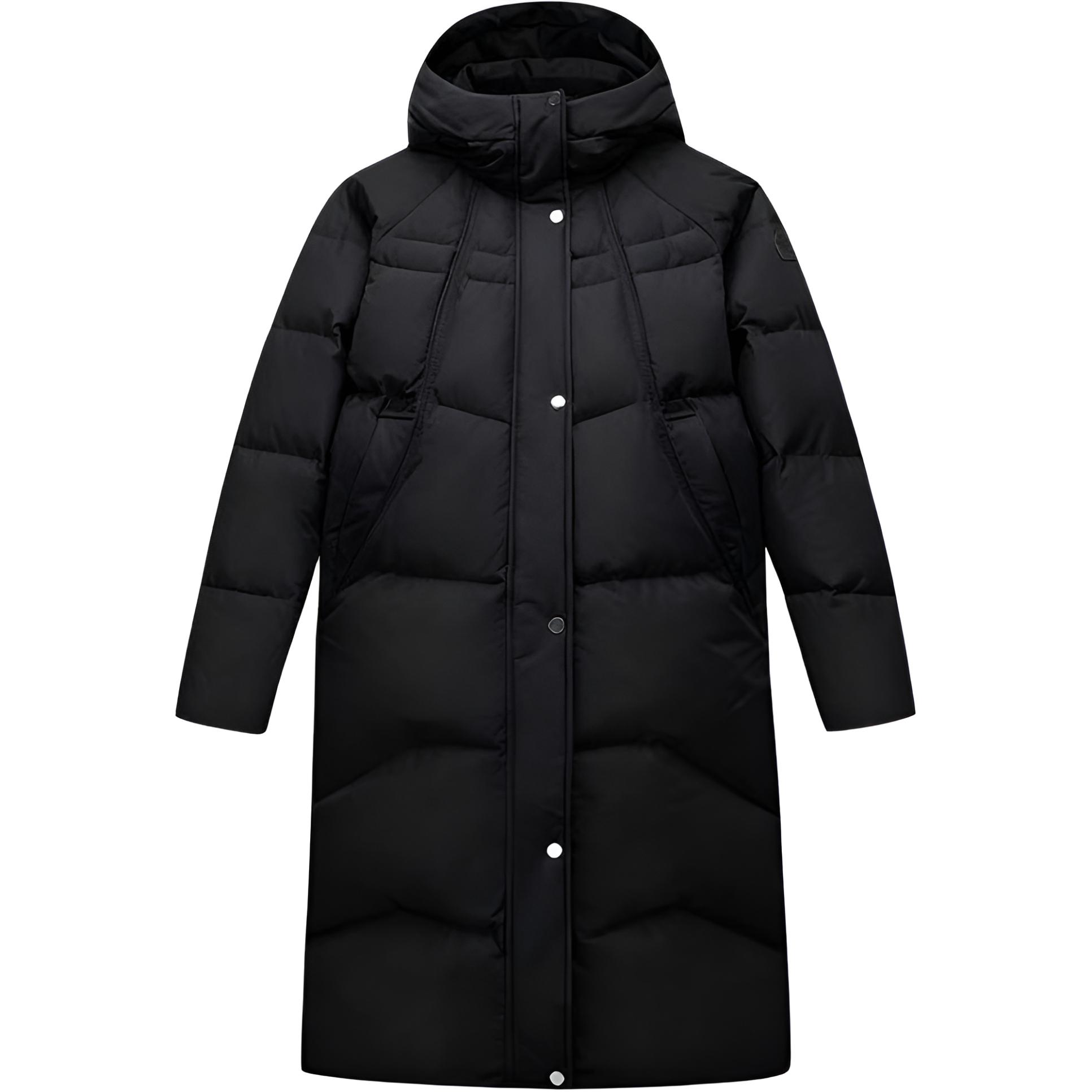 

Anta Hot + Water Resistant Windproof Long Down Jacket Women outerwear 162617914-2 XL