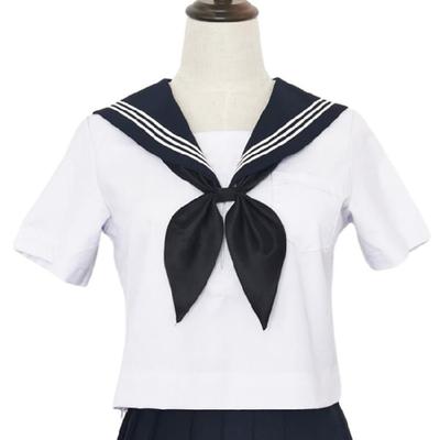Mädchen JK Uniform Matrosenkrawatten Preppy Look Verstellbare Fliege Krawatten Uniformkrawatte