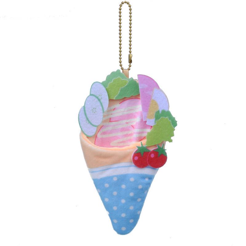 Plush Ice Cream Cone Christmas Sleep Sack Pendant Decoration For Kids Gift