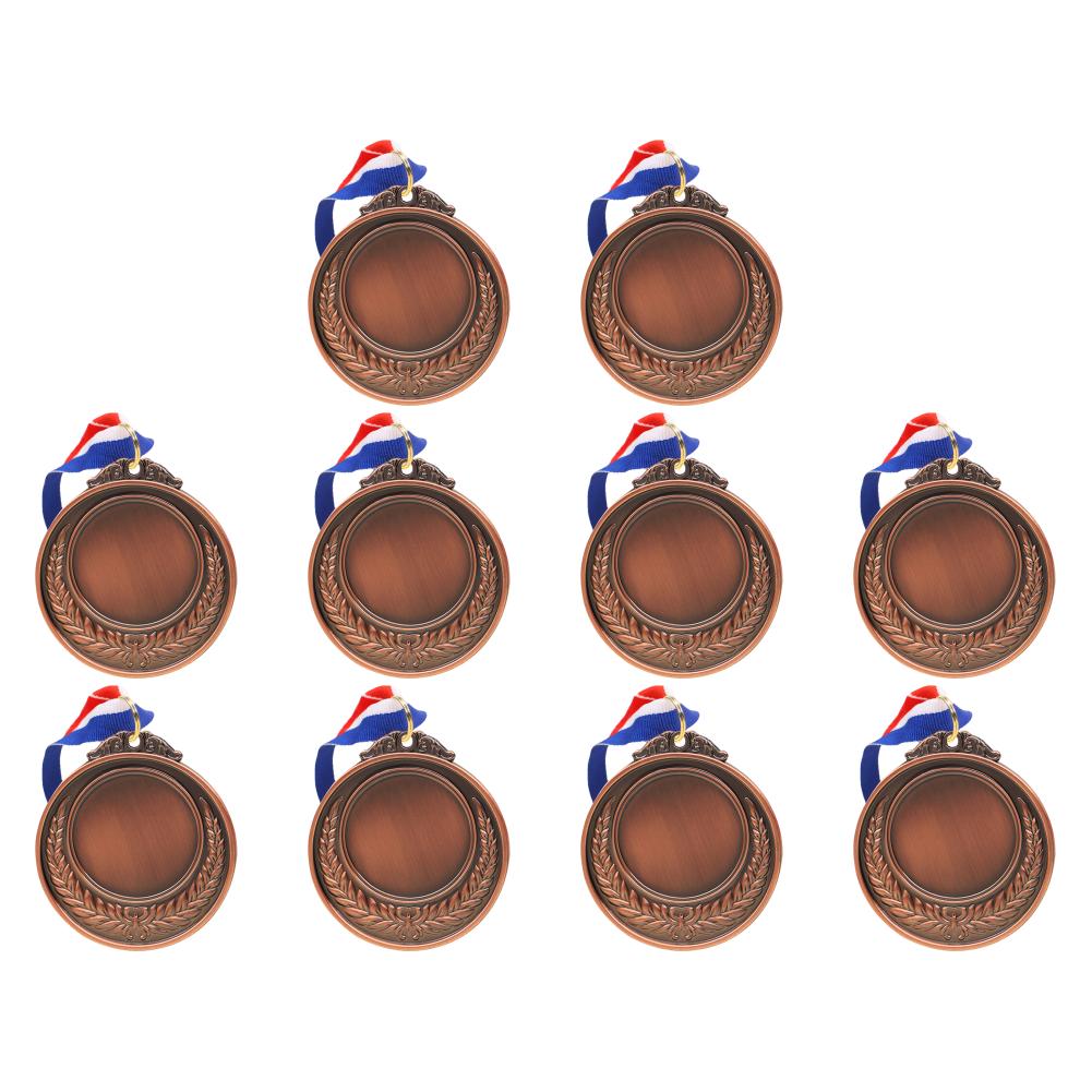 

5.2cm Gold/Silver/Bronze Medal Award Medals with Neck Ribbon Class Rewards Competition Awards for Competitions Party Race
