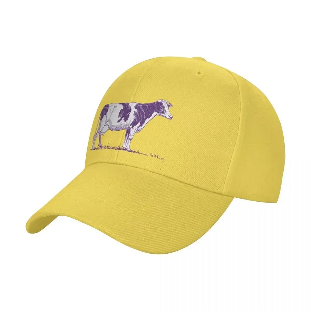 New The Purple Cow Baseball Cap tea Hat Military Cap Unisex foam party Hat Unisex Golf Wear Womens