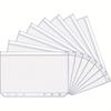 A6 Ring Binder Notebook with 6-Hole Zipper Pocket & PVC Storage Zip-Lock Pencil Case