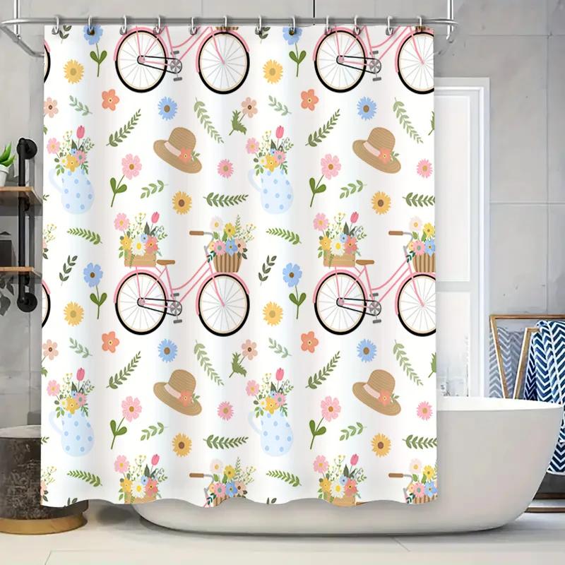 

Домашние шторы для душа для ванной водонепроницаемая ткань Современный скандинавский стиль Ванная комната Шторы душевая занавеска 180x200 90x180cm