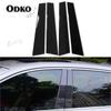 Car Window B-Pillars Decorative Stickers For Volkswagen VW Golf 6 7 8 MK6 MK7 MK8 Door Pillars Post Trim Car Styling Accessories