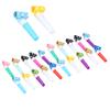 20 Set Party Blowers Cartoon Colorful Birthday Noise Makers Blow Horns Whistles Blowouts