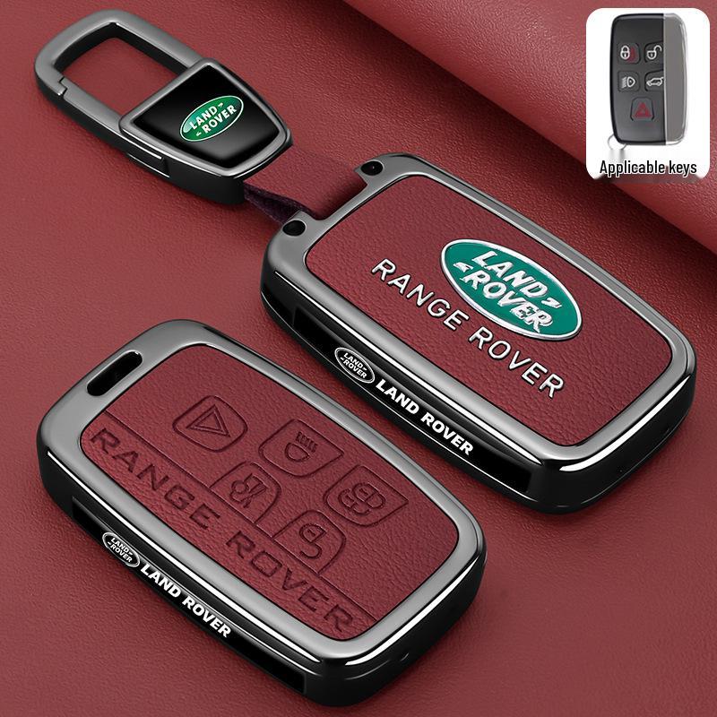 Capa de Chave Aurora para Defender 110, Discovery Sport, Range Rover Evoque e Velar – Fivela Premium para Carro