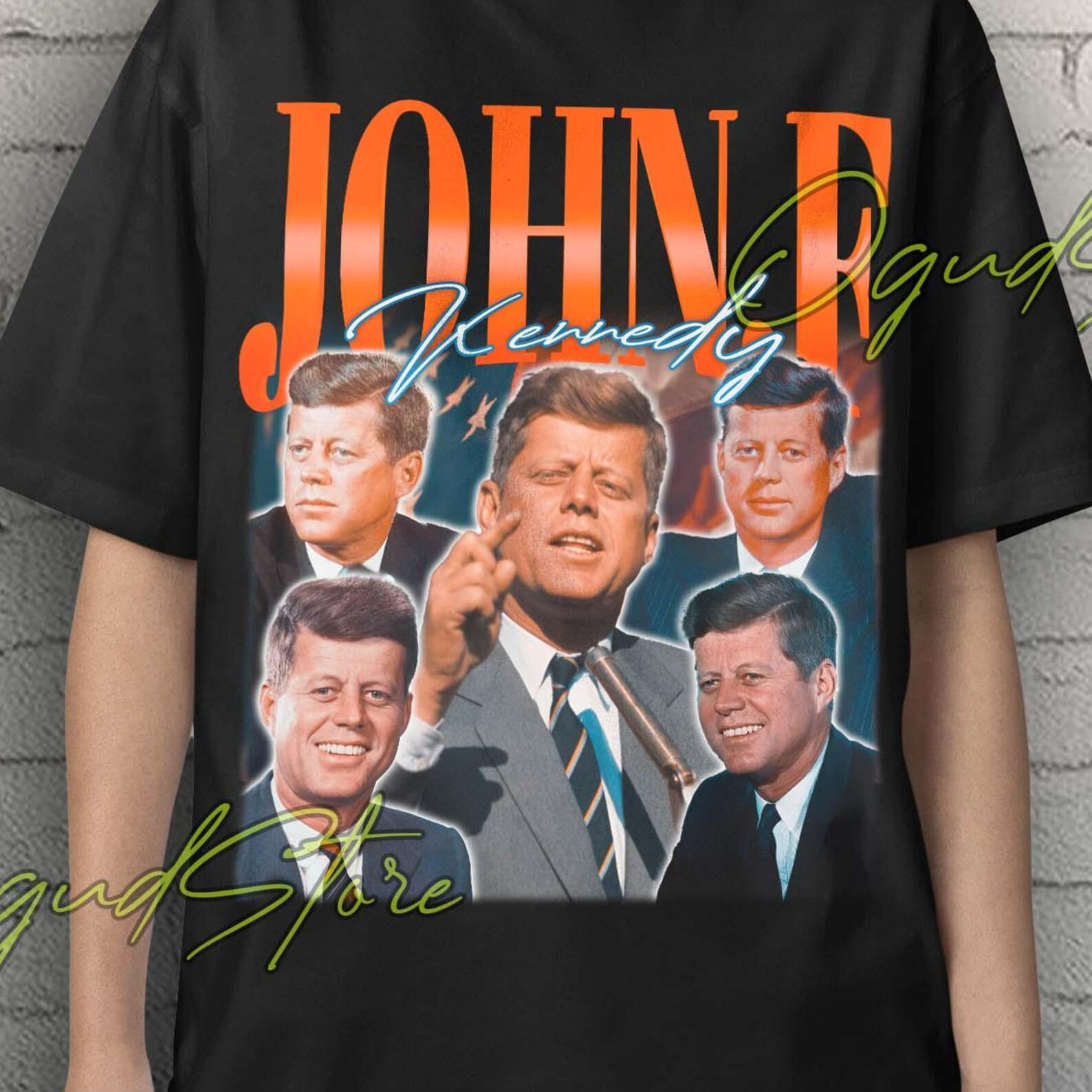 John F Kennedy, John F Kennedy Shirt, John F Kennedy Tshirt, John F Kennedy Fan, Retro John F Kennedy Gifts, John F Kennedy Poster Tees M