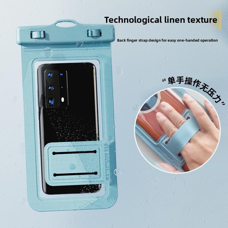Mobile Phone Waterproof Bag - Touchscreen Waterproof for Swimming, Suitable for Diving, Seaside Drifting, Transparent Waterproof Cover