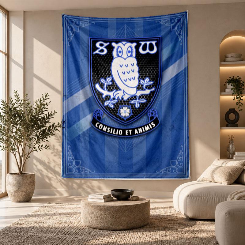 Decorative Tapestry,Sheffield Wednesday Printed Wall Art, Lightweight Wall Hanging For Bedroom Background