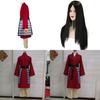 Elegant Hua Mulan Chinese Hanfu Cosplay Costume For Women And Girls With Full Set Wig