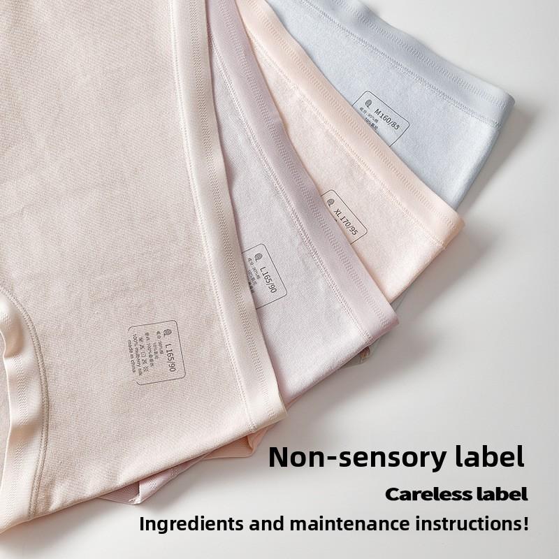 Female Spring and Summer Cotton 7A Antibacterial Extended High Waist Briefs