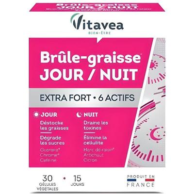 VITAVEA Fat Burner Day/night 30 Capsules 15 Days Food Supplement