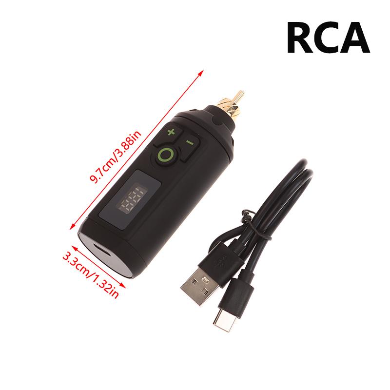 Tattoo Motor Machine Mobile Wireless Power Rechargeable Battery Portable Voltage Regulator Rca Dc Adapter Tattoo Accessory Tools