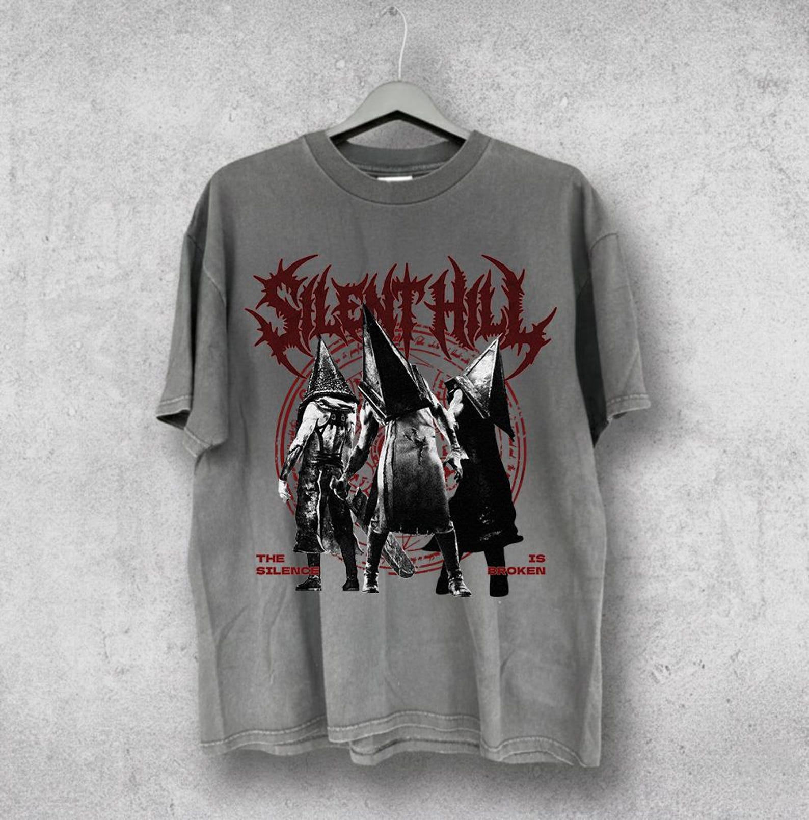 Vintage Silent Hill 2 Pyramid Head Shirt, Vintage 90s Graphic Tee, Retro Unisex T-Shirt 3XL