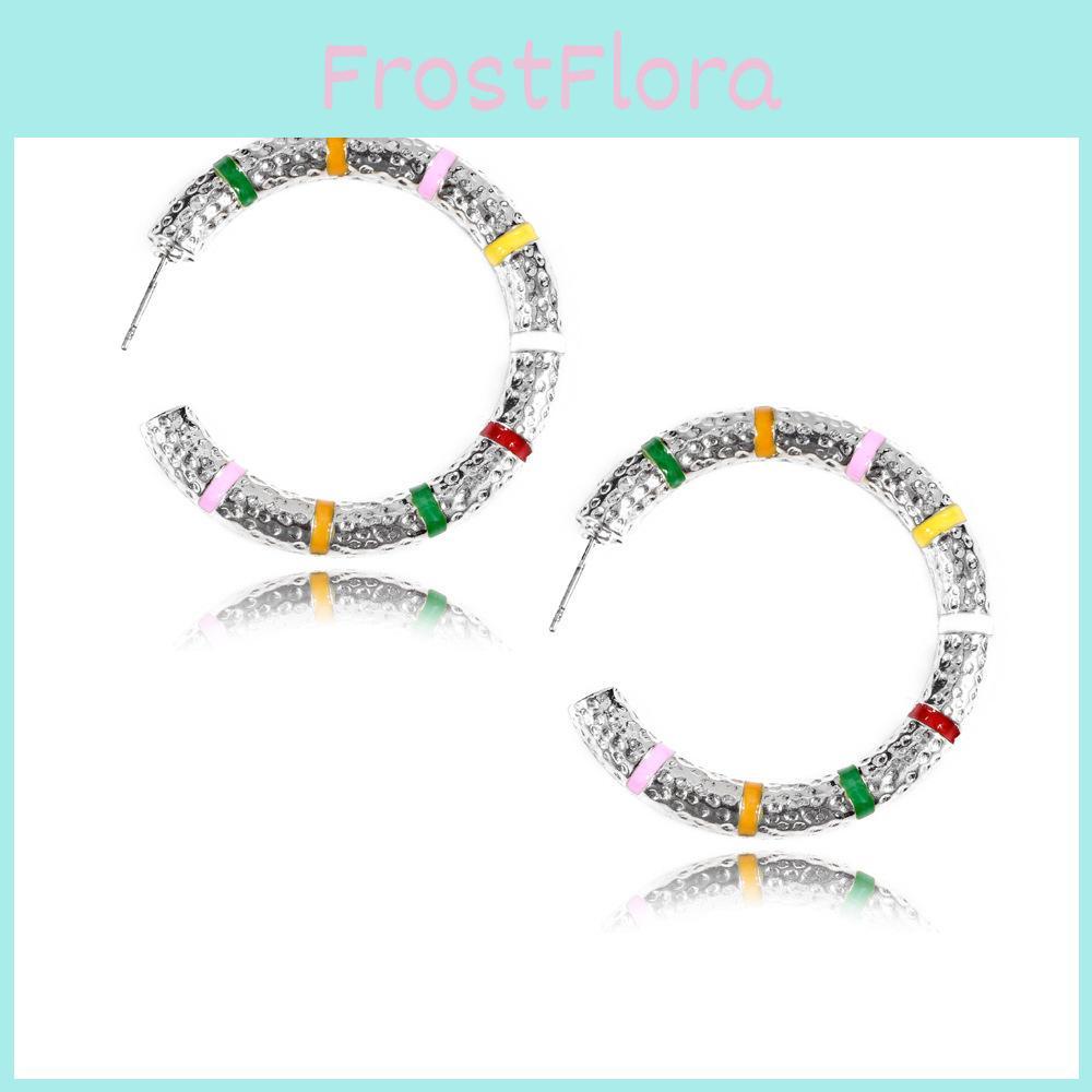Stylish Alloy Geometric Hoop Earrings For Women Perfect For All Occasions