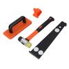 23 Pcs Set Laminate Flooring Tools Double Faced Mallet CRV Steel Pull Bar Tapping Block and 14in