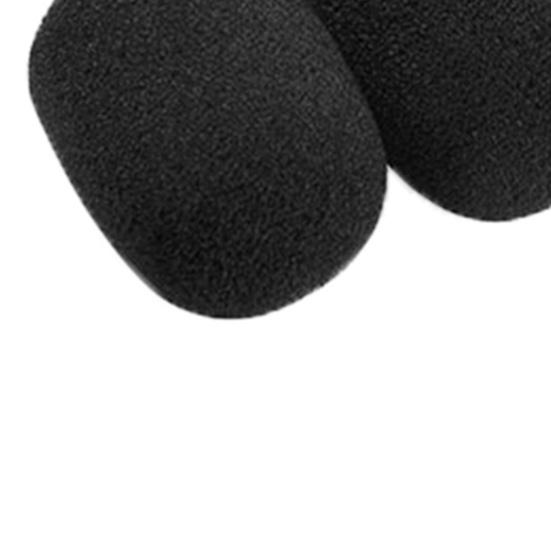 10Pcs Microphone Windscreen Soft Sponge Mic Protector Headset Foam Covers Replacement for Meeting Mic