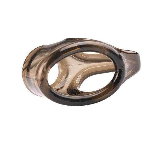 Rings Double Cock Silicone Male Penis Lock Delay Ejaculation Adults Sex Product